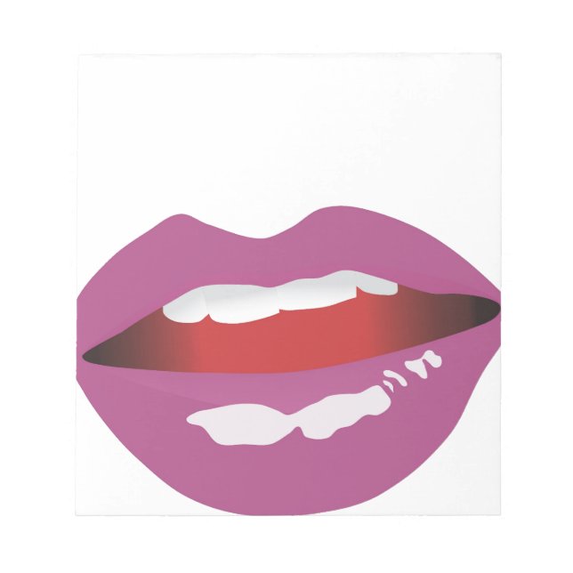 La Bouche Notepad (Front)