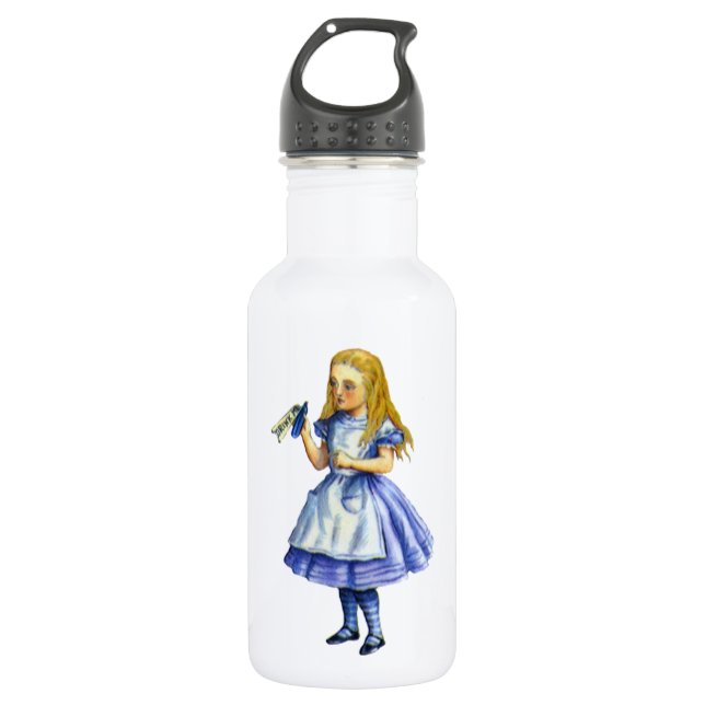 La bouteille a indiqué me boivent d'Alice au pays (Devant)