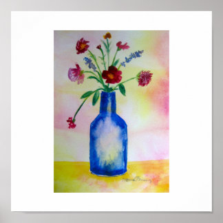 La Bouteille Bleue - affiche