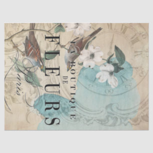 La Boutique Bird Decoupage Sheet