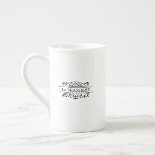 La Brasserie Bone China Mug or Espresso Cup