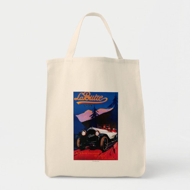 La Buize Lyon Vintage PosterEurope Tote Bag (Front)