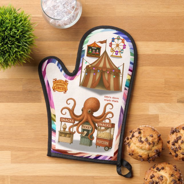 La cabane de snacks du cirque d'Otto (De haut en bas)