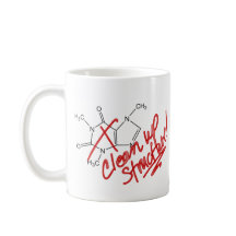 La caféine nettoient la structure ! Tasse - fixe