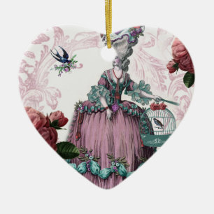 la cage aux oiseaux (The Bird cage) Ceramic Ornament