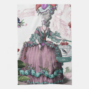 la cage aux oiseaux (The Bird cage) Kitchen Towel