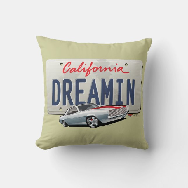 La Californie rêvant le coussin de Camaro (Recto)