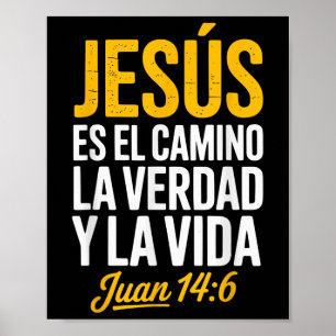 La Camisa De Jesus En Espanol Christian Spanish  Poster
