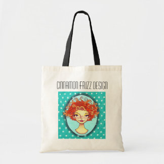 La cannelle frisottent le sac fourre-tout à logo