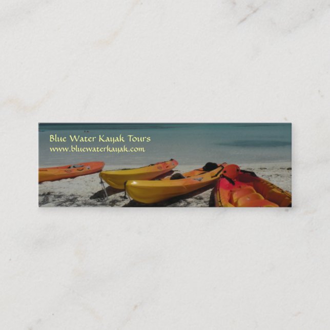 La Caraïbe Kayaks carte de visite (Devant)