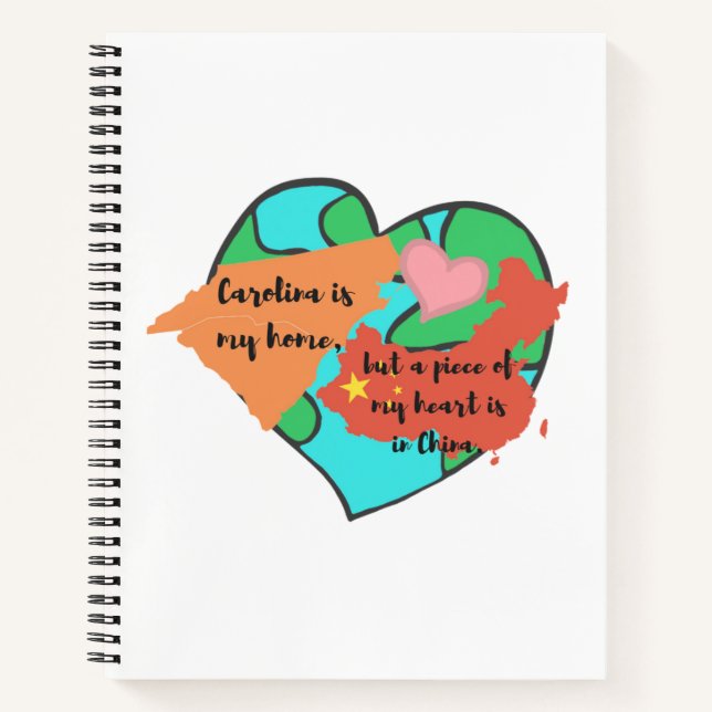 La Caroline est ma maison.... Carnet (Devant)