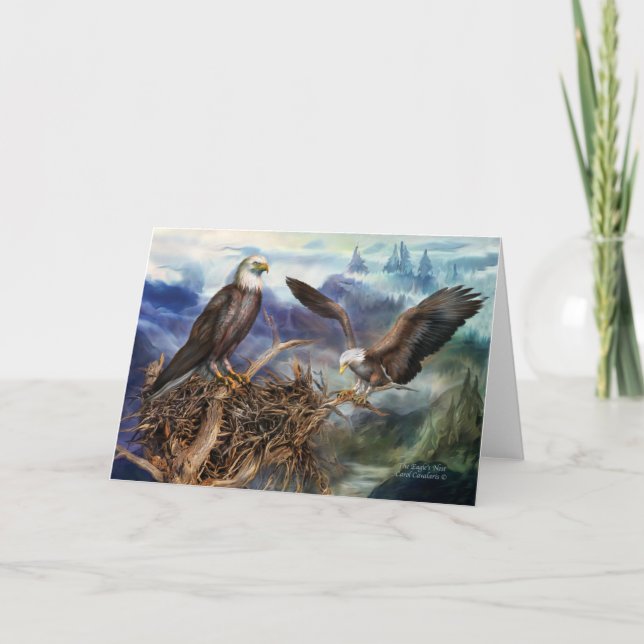 La carte ArtCard de l'aigle (Devant)