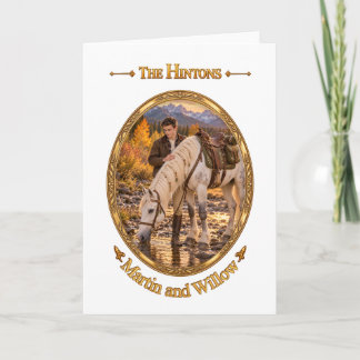 La carte artistique de Martin et Willow Horse des