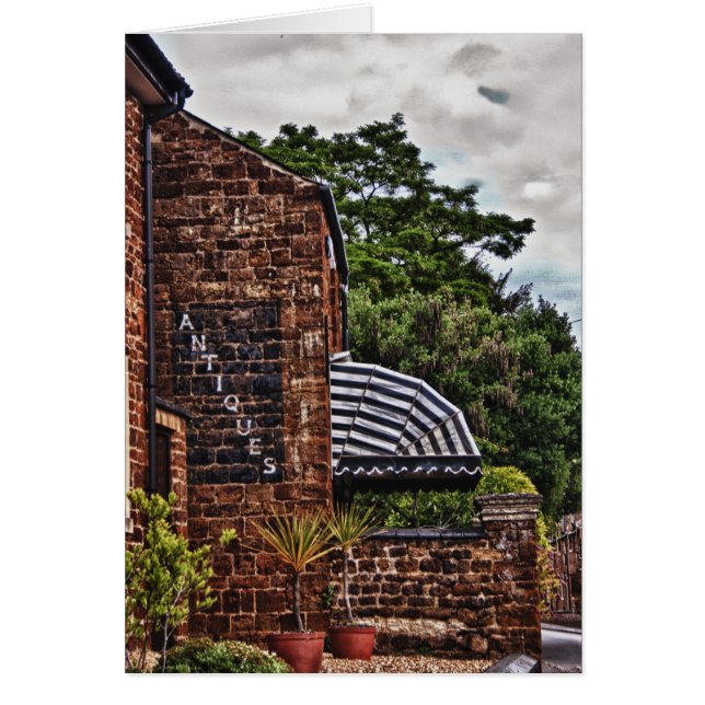 La carte boutique Antiquités (Devant)