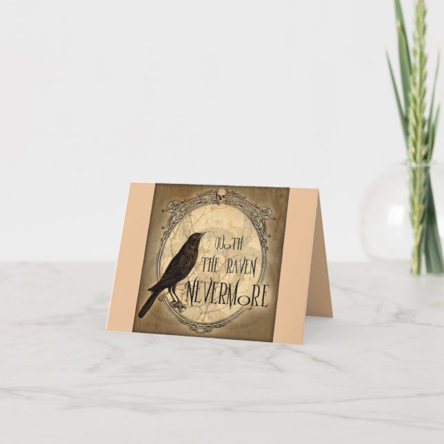 La carte corbeau (Devant)