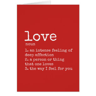 La carte d'amour de la Saint-Valentin