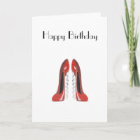 La carte d'anniversaire avec le stylet rouge de