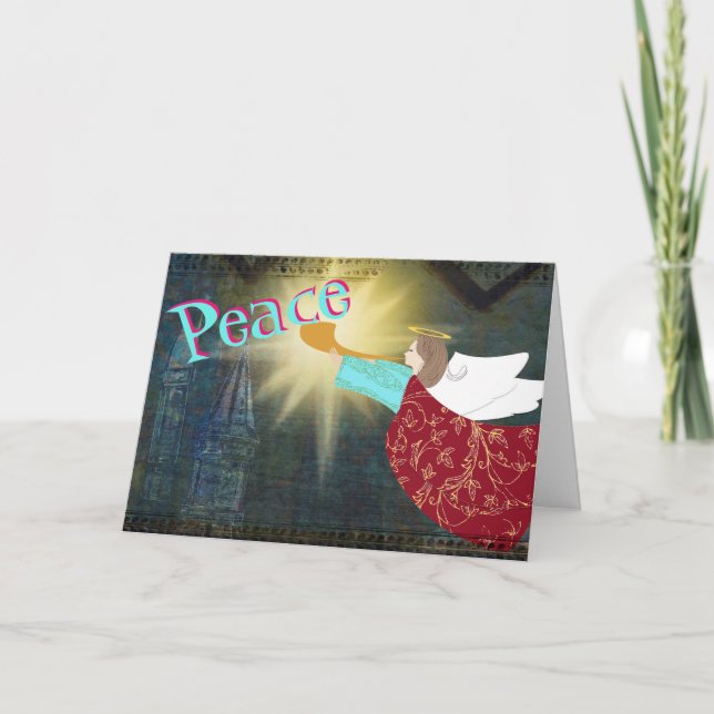 La carte de Noël d'Angel of Peace (Devant)