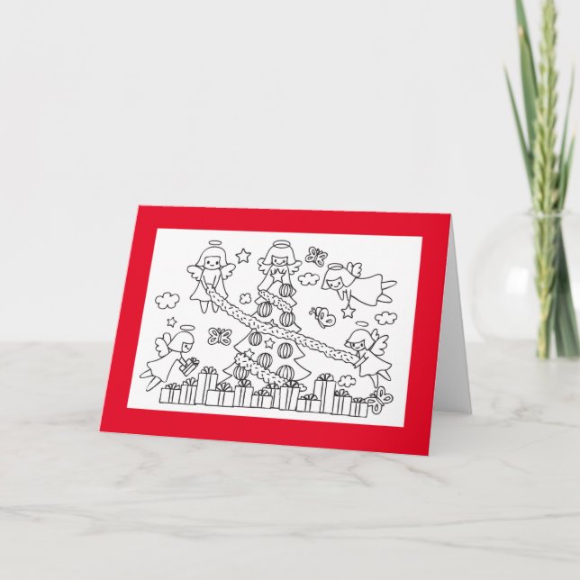 LA CARTE DE NOËL DE L'ENFANT (Devant)