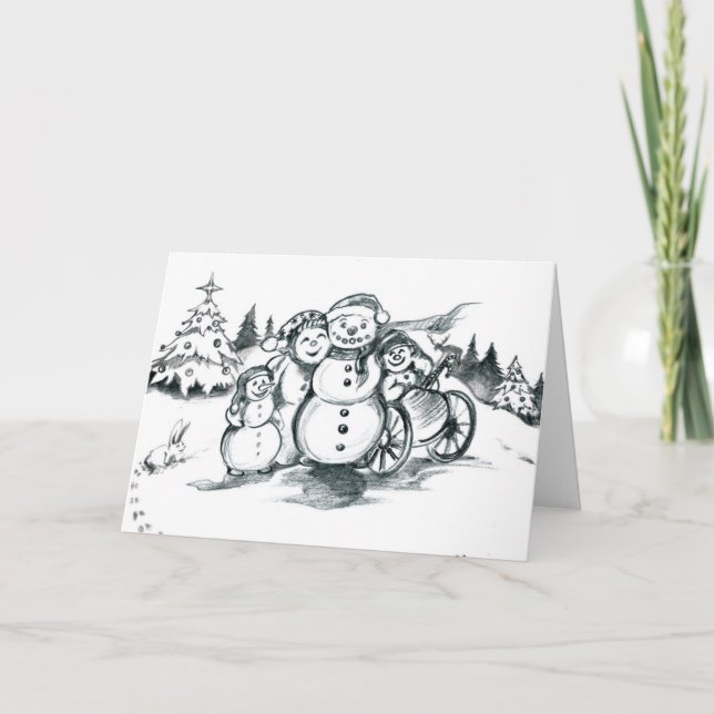 La Carte de Noël de Needs (Devant)