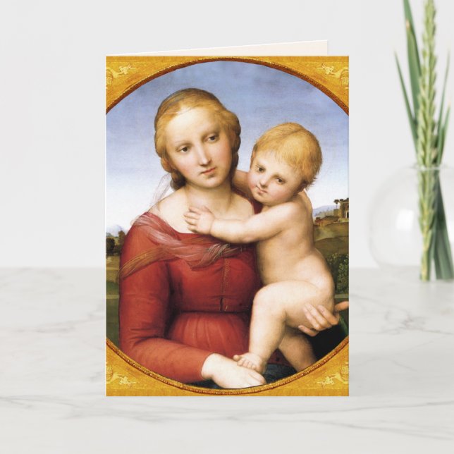 La carte de Noël Madonna au cou (Devant)