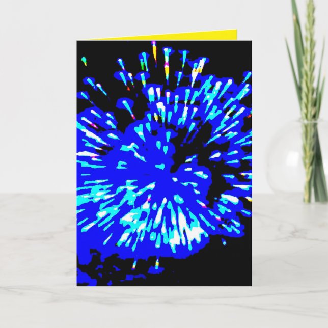 La carte de pyrotechnie (Devant)