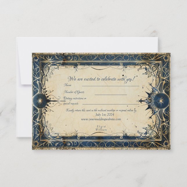 La Carte de remerciements royale de la Numérique (Devant)