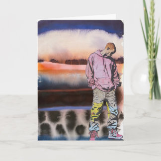 La carte de salutation Trendsetter (intérieur vide