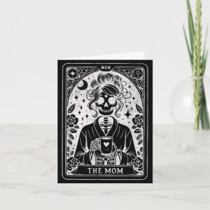 La carte de tarot de maman squelette maman café he
