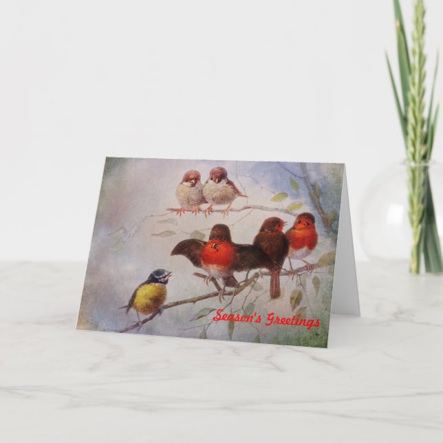 La carte de voeux de conversation (Devant)