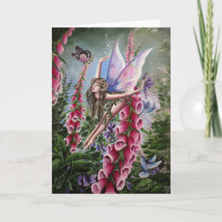 La carte de voeux foxglove