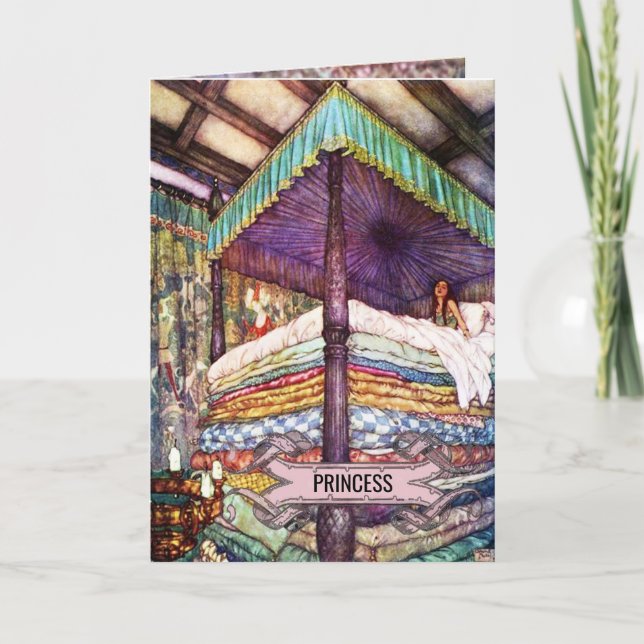 La Carte de voeux Princess & The Pea #2 (Devant)