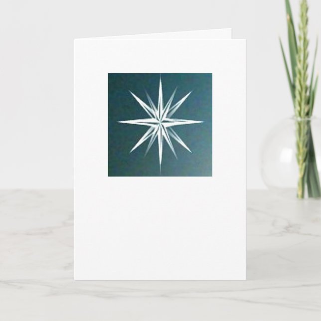 la carte de voeux Star (Devant)