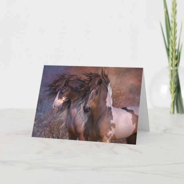 La carte de voeux vierge de célibataires (Devant)