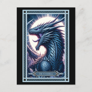 La carte Godzilla Tarot