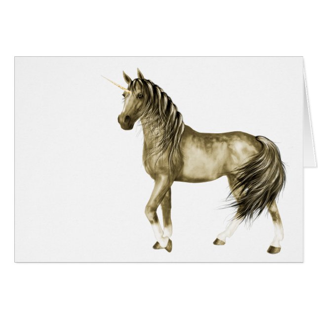 la carte Golden Unicorn (Devant Horizontal)
