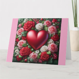 La carte Heart Romance