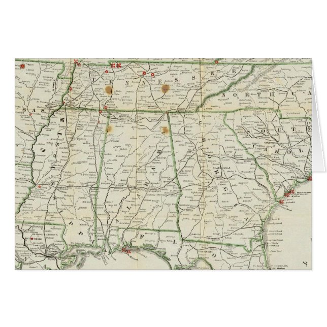 La carte historique de la guerre (Devant horizontal)