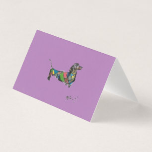 La carte magnétique Dachshund