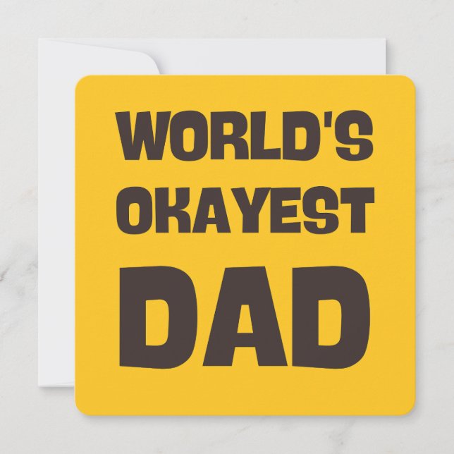 la carte papa amusante du monde les plus joyeux pa (Devant)