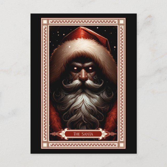 La carte Père Noël Tarot (Devant)