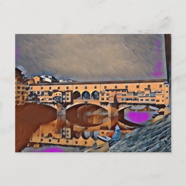 La carte Ponte Vecchio (Devant)