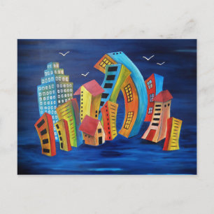 La carte postale de la ville flottante