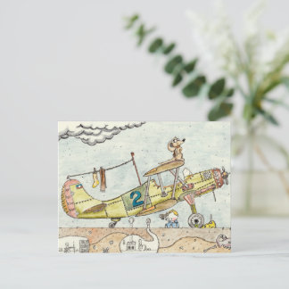 La carte postale de l'aviateur