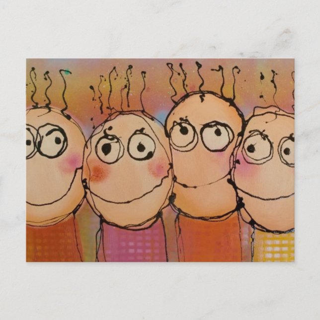 "la carte postale des enfants (Devant)
