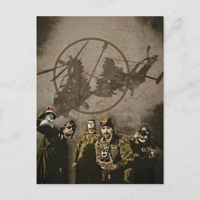 la carte postale des FRÈRES DROITS (Devant)