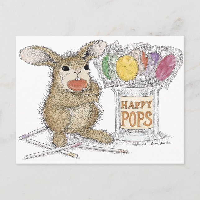 La carte postale HappyHoppers® (Devant)