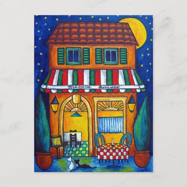 La carte postale Little Trattoria (Devant)