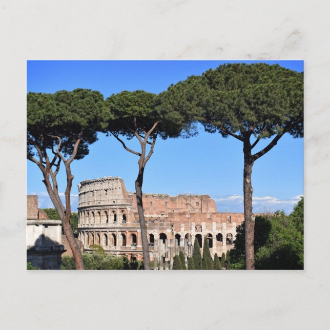 La carte postale romaine Colosseo (Devant)