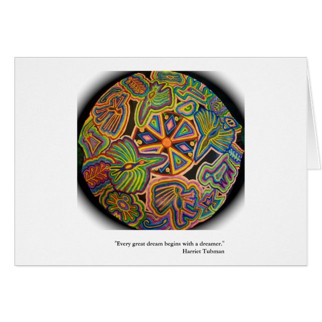 La carte rêveuse de tortue (Devant Horizontal)